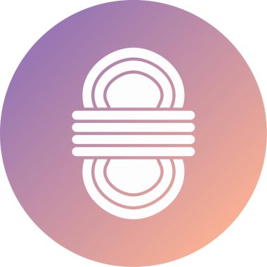 Eşsiz, web simgesi vektör illüstrasyonu