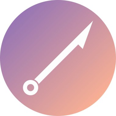 Ok. Web simgesi vektör illüstrasyonu