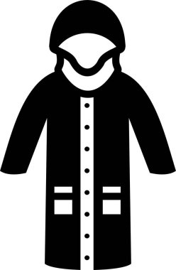 Giysi. Web simgesi basit illüstrasyon