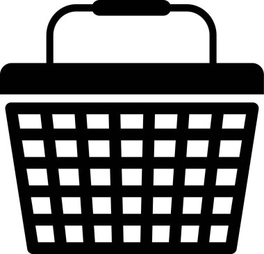 Alışveriş sepeti. Basit tasarım