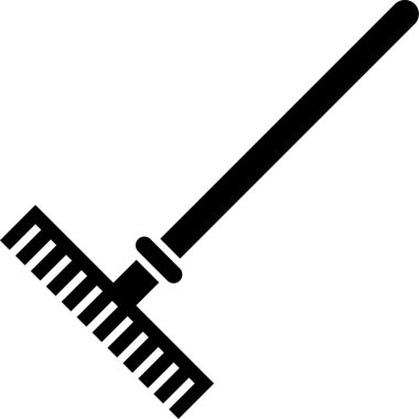 Tırmık. Web simgesi basit illüstrasyon