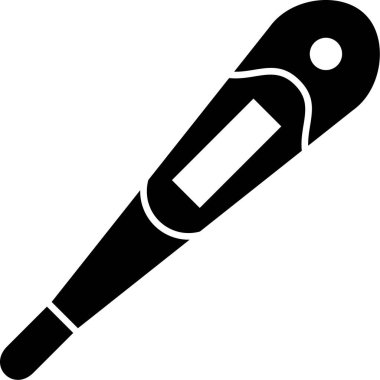 Termometre. Web simgesi basit illüstrasyon