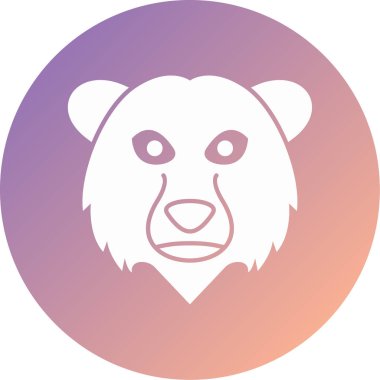 hayvan vektör simgesi