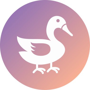 Hayvan simgesinin vektör illüstrasyonu