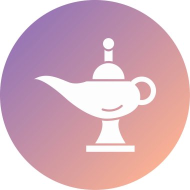 Ramazan Kareem lamba simgesi, vektör illüstrasyonu