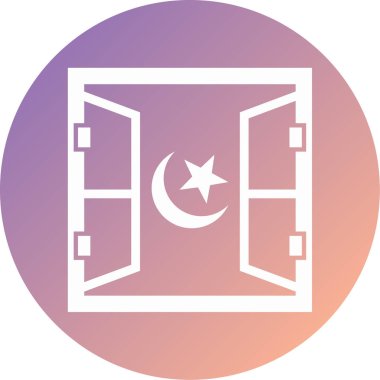 Pencere. Web simgesi basit illüstrasyon