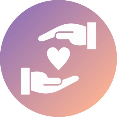 kalp vektörü renk simgesi