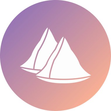 Modern simgenin vektör illüstrasyonu