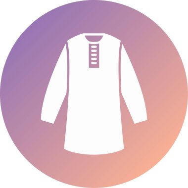 Moda simgesinin vektör illüstrasyonu