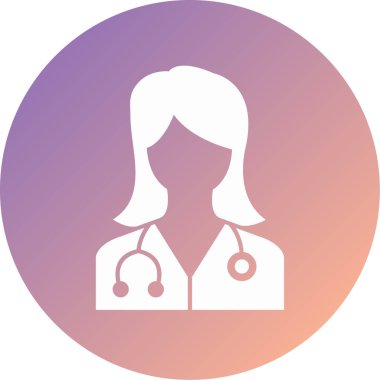 Doktor Simge vektör illüstrasyonu