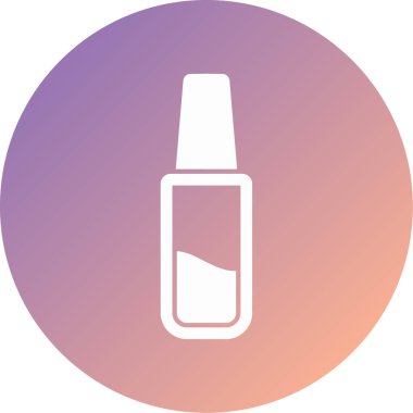 Güzellik ve moda simgesinin vektör çizimi