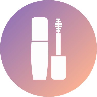 Güzellik ve moda simgesinin vektör çizimi