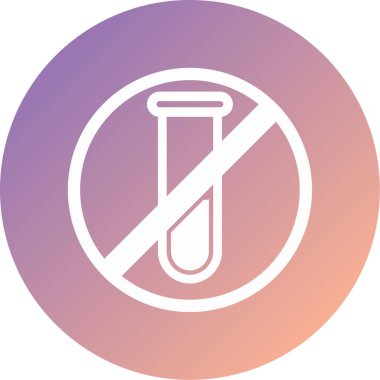 Güzellik ve moda simgesinin vektör çizimi