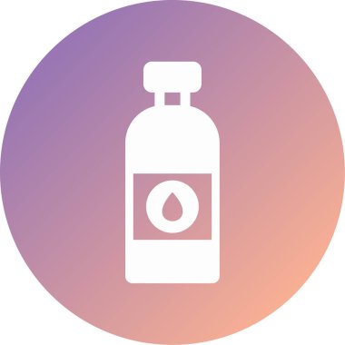 Güzellik ve moda simgesinin vektör çizimi