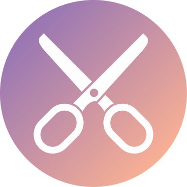 Güzellik ve moda simgesinin vektör çizimi