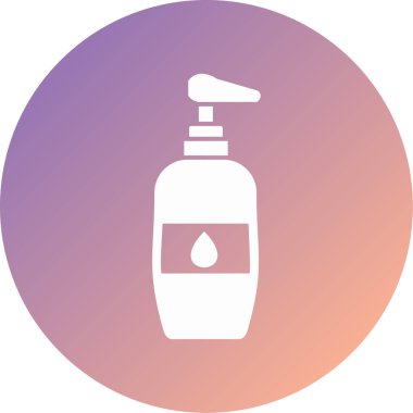 Güzellik ve moda simgesinin vektör çizimi