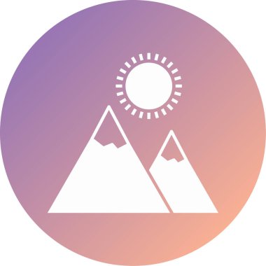 Güzel dağlar sembolü