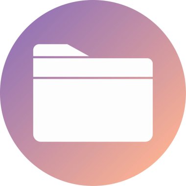 Dosya. Web simgesi basit illüstrasyon