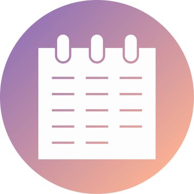 Moda Biçiminde Listelenmiş Arkaplan Simgesi