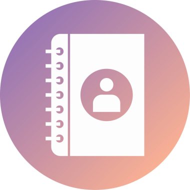 Kitap. Web simgesi basit illüstrasyon