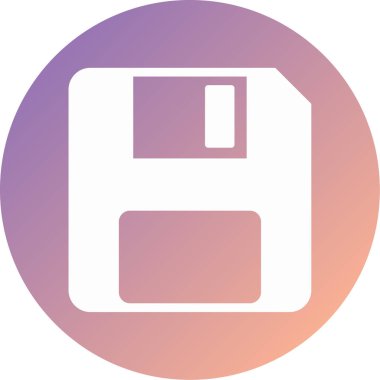 Disket disket. Basit resimleme