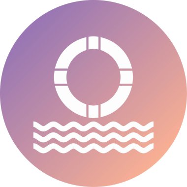 Bir gemi simgesinin vektör çizimi