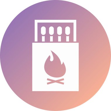 Modern simge vektör illüstrasyonuna uyuyor