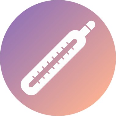 termometr modern simge vektör çizimi