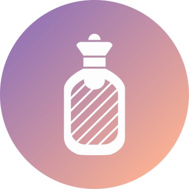 Parfüm modern ikon vektör çizimi