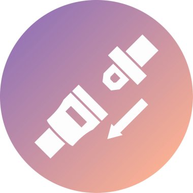 kemer modern simge vektör illüstrasyonu