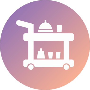 hizmet modern simge vektör illüstrasyonu