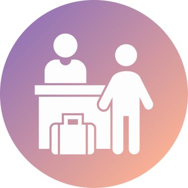 seyahat modern simge vektör illüstrasyonu