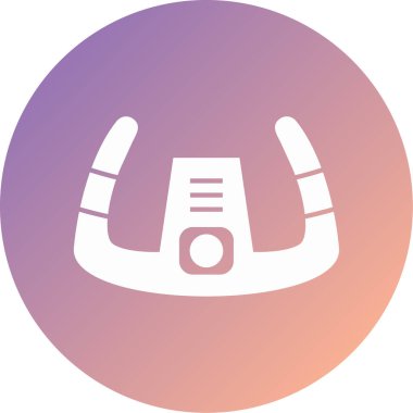 direksiyon tekeri modern ikon vektör çizimi