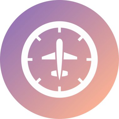 uçak modern simge vektör illüstrasyonu