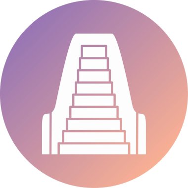 stairs modern icon vector illustration