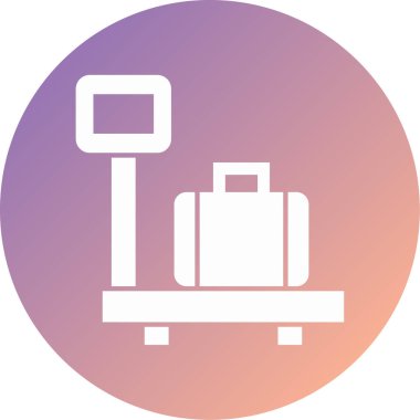 seyahat modern simge vektör illüstrasyonu