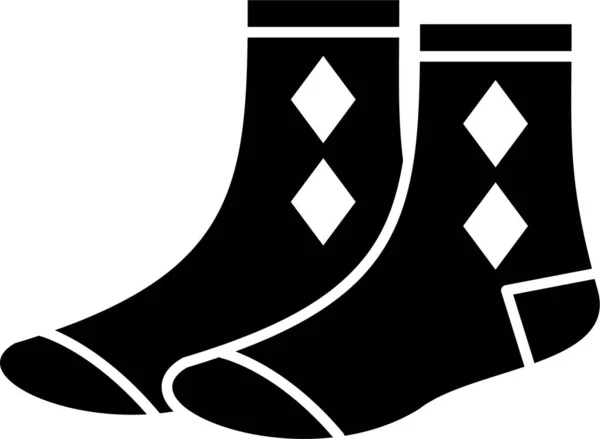 Socks Web Icon Simple Illustration — Stock Vector