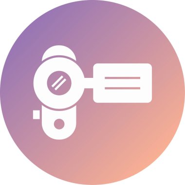 kamera modern simge vektör illüstrasyonu