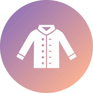 Kumaş modern ikon vektör illüstrasyonu