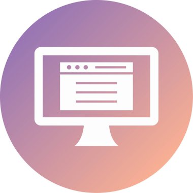 modern simge vektör illüstrasyonu