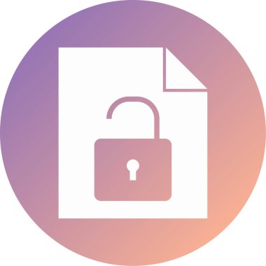 belge modern simge vektör illüstrasyonu