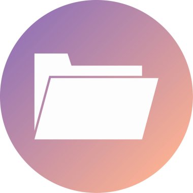 Dosya. Web simgesi basit illüstrasyon