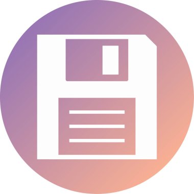 Disket disket. Basit resimleme