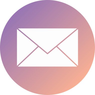 E- posta simgesi vektör illüstrasyonu