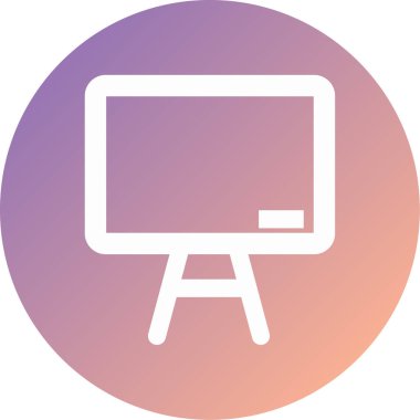 vektör lcd simgesi illüstrasyonu