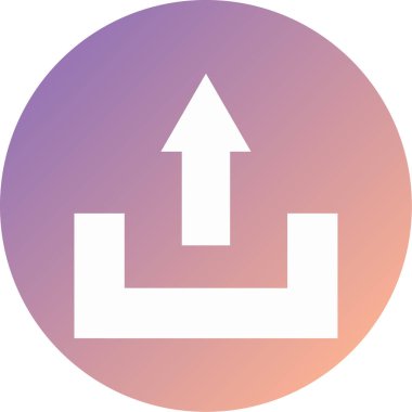 Soyut arka gruba izole edilmiş bir simge yükle