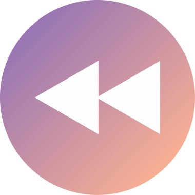 Bir okun basit bir simgesinin vektör çizimi