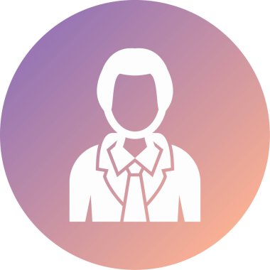 Avatar simgesi, vektör illüstrasyonu