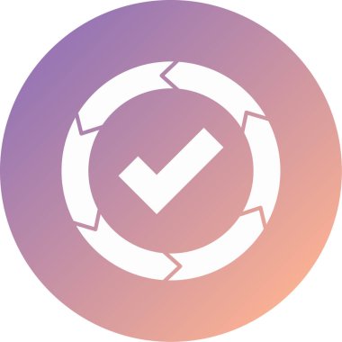 Modern simgenin vektör illüstrasyonu