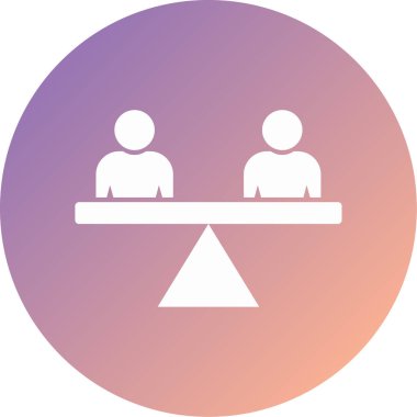 Modern simgenin vektör illüstrasyonu